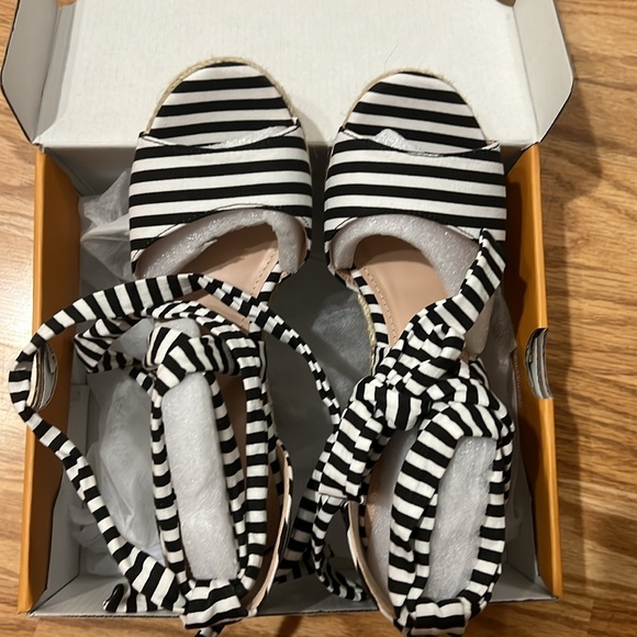 Huiyuzhi Womens Lace Up Platform Wedge Espadrille Sandals Open Toe Size: 7.5 - Picture 4 of 10